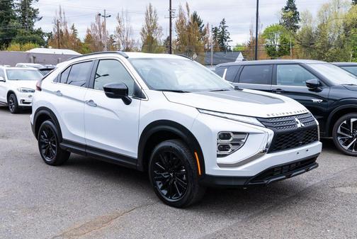 White Diamond 2024 Mitsubishi Eclipse Cross Black Edition S-AWC