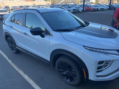 White Diamond 2024 Mitsubishi Eclipse Cross Black Edition