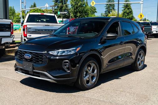 Agate Black Metallic 2025 Ford Escape ST-Line Select