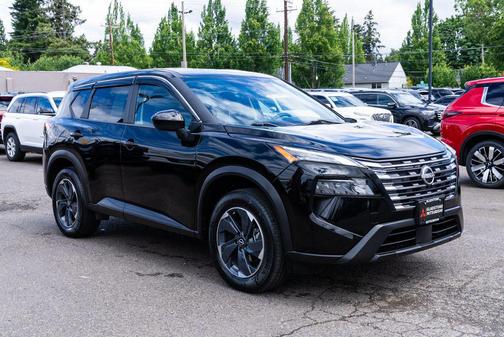 Super Black 2024 Nissan Rogue SV