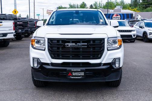 Summit White 2022 GMC Canyon Elevation