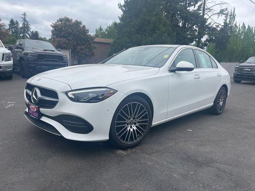 Polar White 2025 Mercedes-Benz C-Class C 300 4MATIC