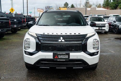 White Diamond W/ Black Roof 2025 Mitsubishi Outlander PHEV SEL