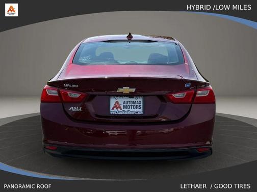 Burgundy 2016 Chevrolet Malibu Hybrid Base