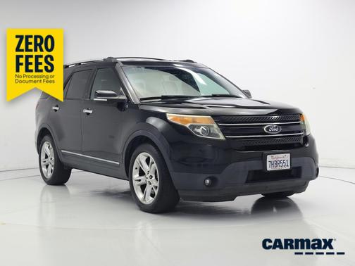 Black 2015 Ford Explorer Limited