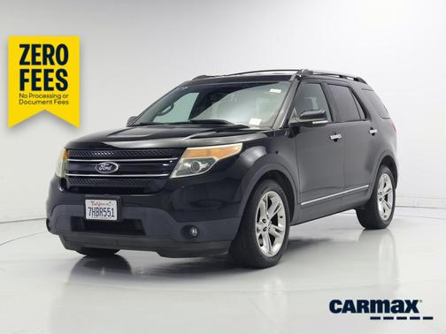 Black 2015 Ford Explorer Limited