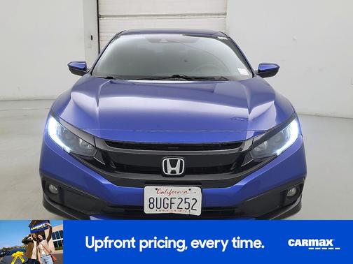Blue 2020 Honda Civic Sport