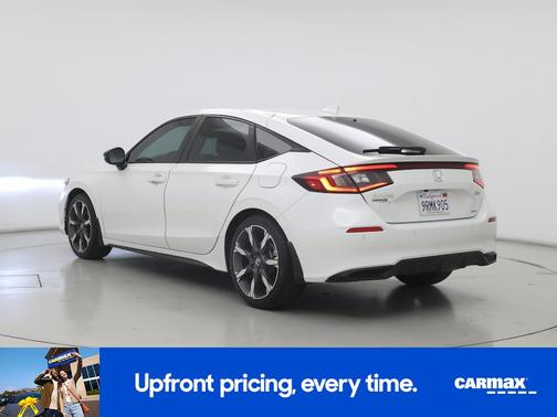 White 2025 Honda Civic Hybrid Sport Touring