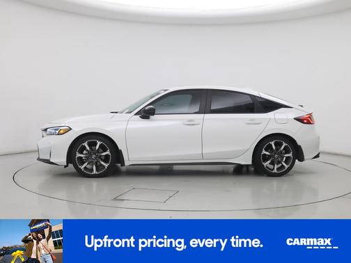 White 2025 Honda Civic Hybrid Sport Touring
