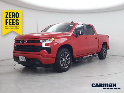 Red 2022 Chevrolet Silverado 1500 RST