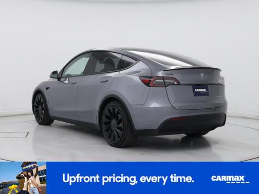 Gray 2024 Tesla Model Y Performance