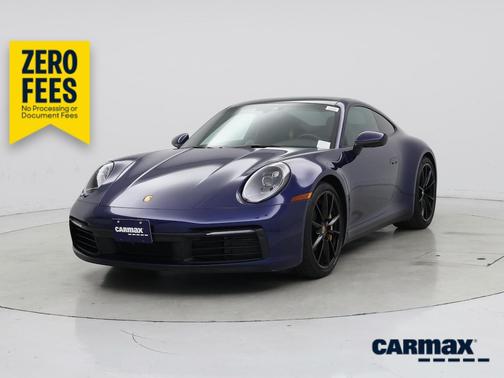 Blue 2022 Porsche 911 Carrera