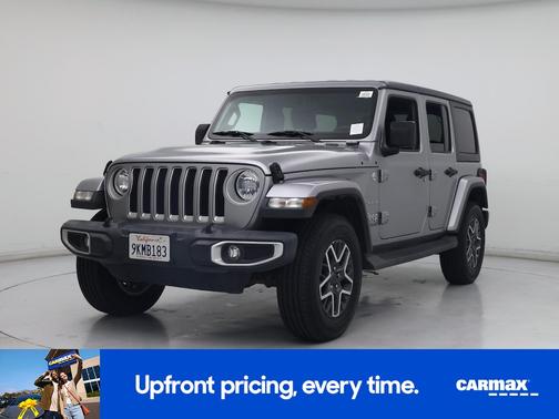Gray 2020 Jeep Wrangler Unlimited Sahara