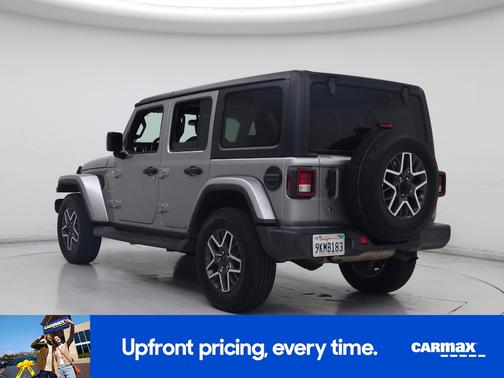 Gray 2020 Jeep Wrangler Unlimited Sahara