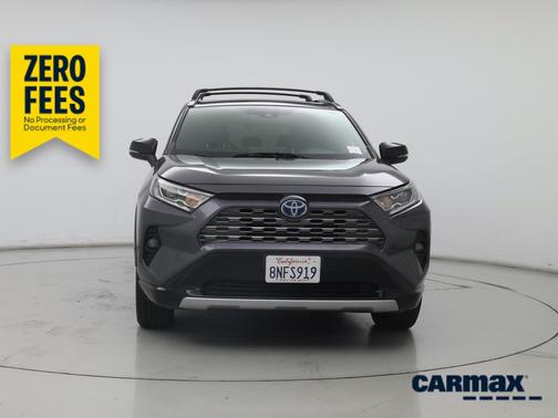 Gray 2020 Toyota RAV4 Hybrid XSE