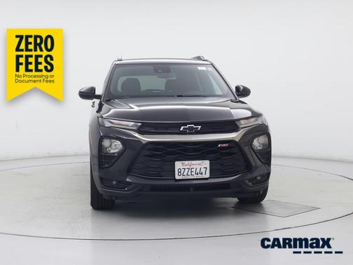 Black 2022 Chevrolet Trailblazer RS