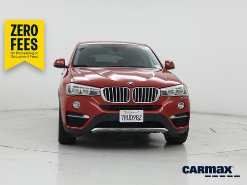 Red 2016 BMW X4 XDrive28i