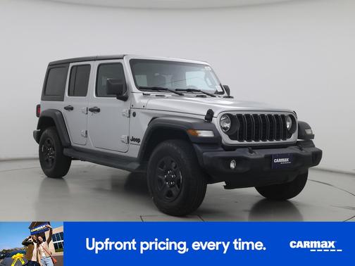 Silver 2024 Jeep Wrangler Sport