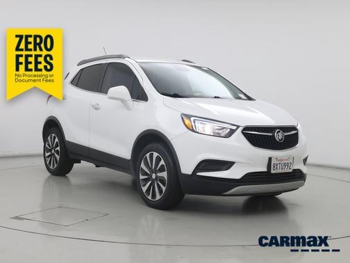 White 2021 Buick Encore Preferred