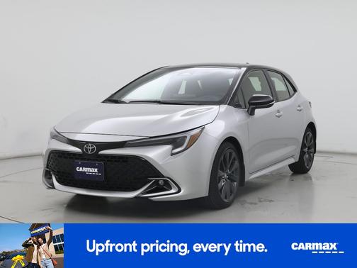 Silver 2026 Toyota Corolla Hatchback XSE