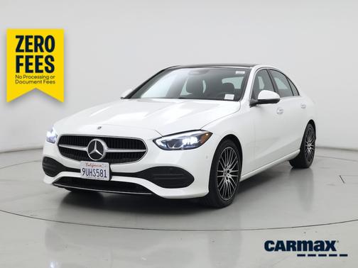 White 2024 Mercedes-Benz C-Class