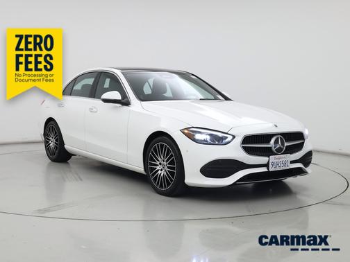 White 2024 Mercedes-Benz C-Class