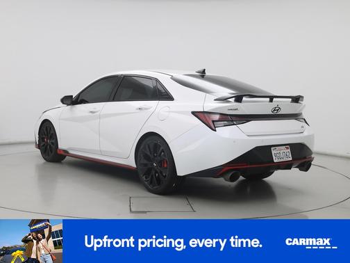 White 2023 Hyundai ELANTRA N