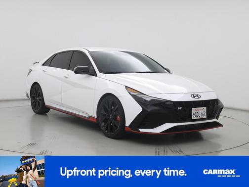 White 2023 Hyundai ELANTRA N