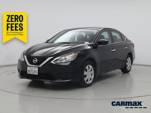 Black 2017 Nissan Sentra SV