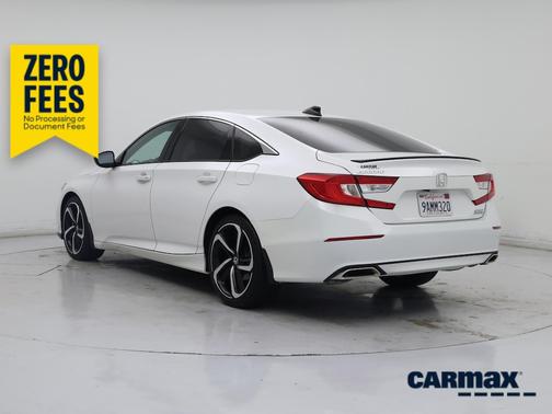 White 2022 Honda Accord Sport SE