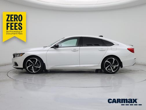 White 2022 Honda Accord Sport SE