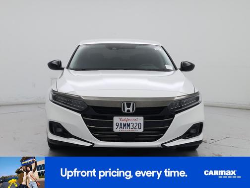 White 2022 Honda Accord Sport SE