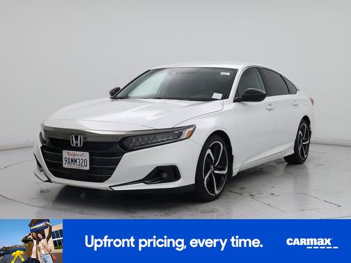 White 2022 Honda Accord Sport SE