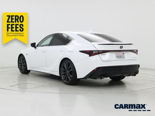 White 2025 Lexus IS 300 F-SPORT Design