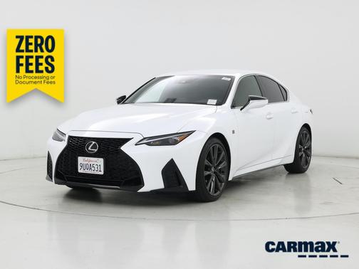 White 2025 Lexus IS 300 F-SPORT Design