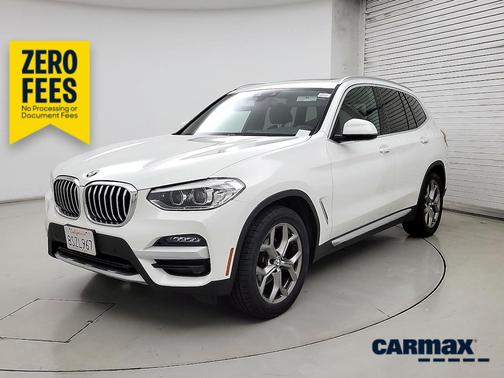 White 2021 BMW X3 sDrive30i