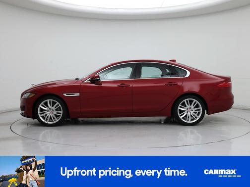 Red 2017 Jaguar XF Prestige