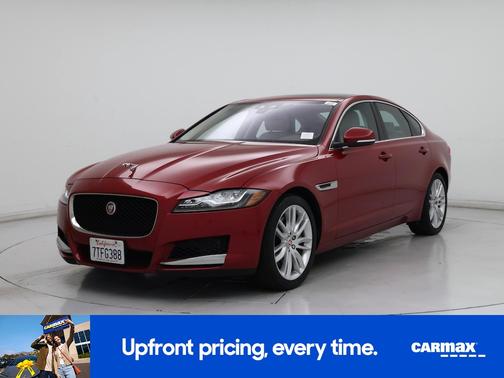 Red 2017 Jaguar XF Prestige