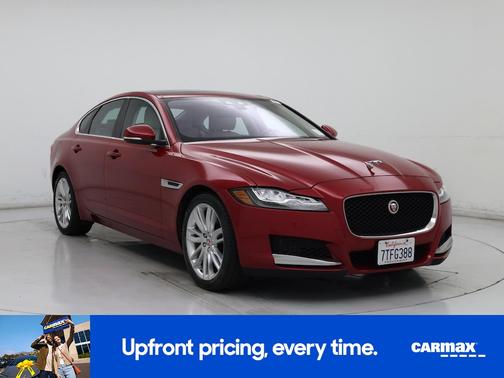 Red 2017 Jaguar XF Prestige