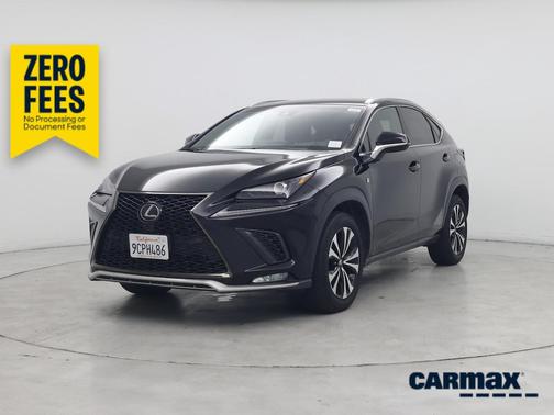 Black 2018 Lexus NX 300 F-Sport