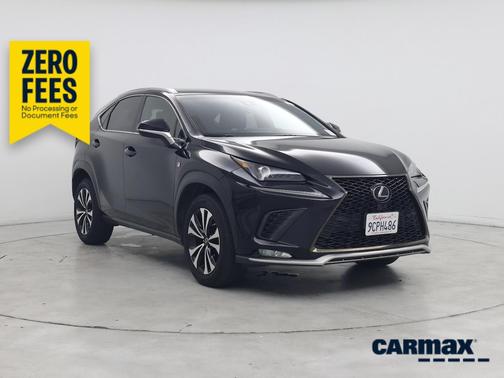 Black 2018 Lexus NX 300 F-Sport