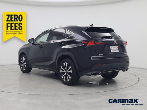 Black 2018 Lexus NX 300 F-Sport