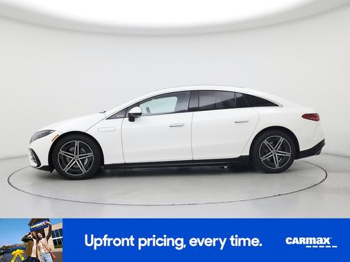 White 2025 Mercedes-Benz EQS 450