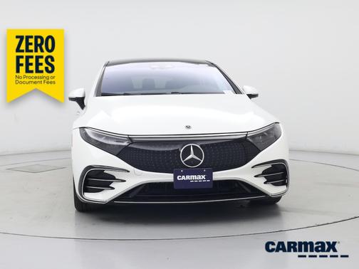 White 2025 Mercedes-Benz EQS 450