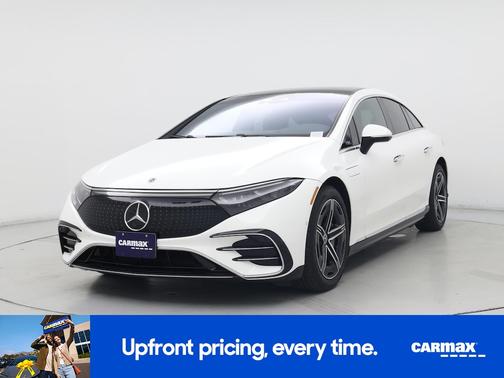 White 2025 Mercedes-Benz EQS 450