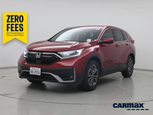 Red 2021 Honda CR-V EX