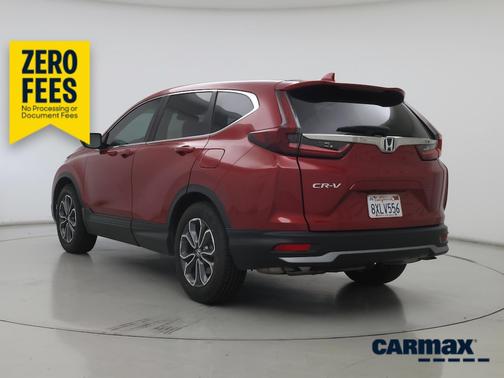 Red 2021 Honda CR-V EX