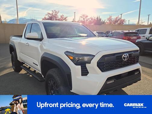 White 2025 Toyota Tacoma TRD PreRunner
