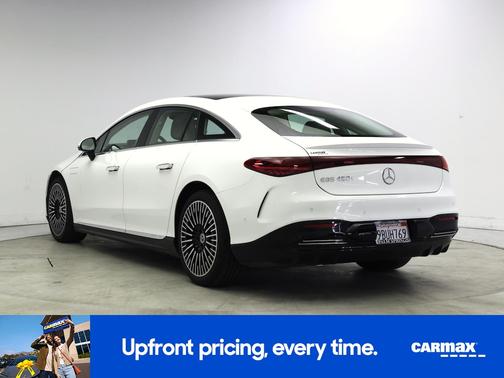 White 2022 Mercedes-Benz EQS 450+