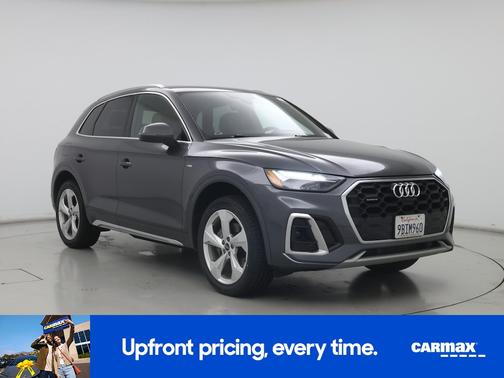 Gray 2022 Audi Q5 S-Line Premium Plus